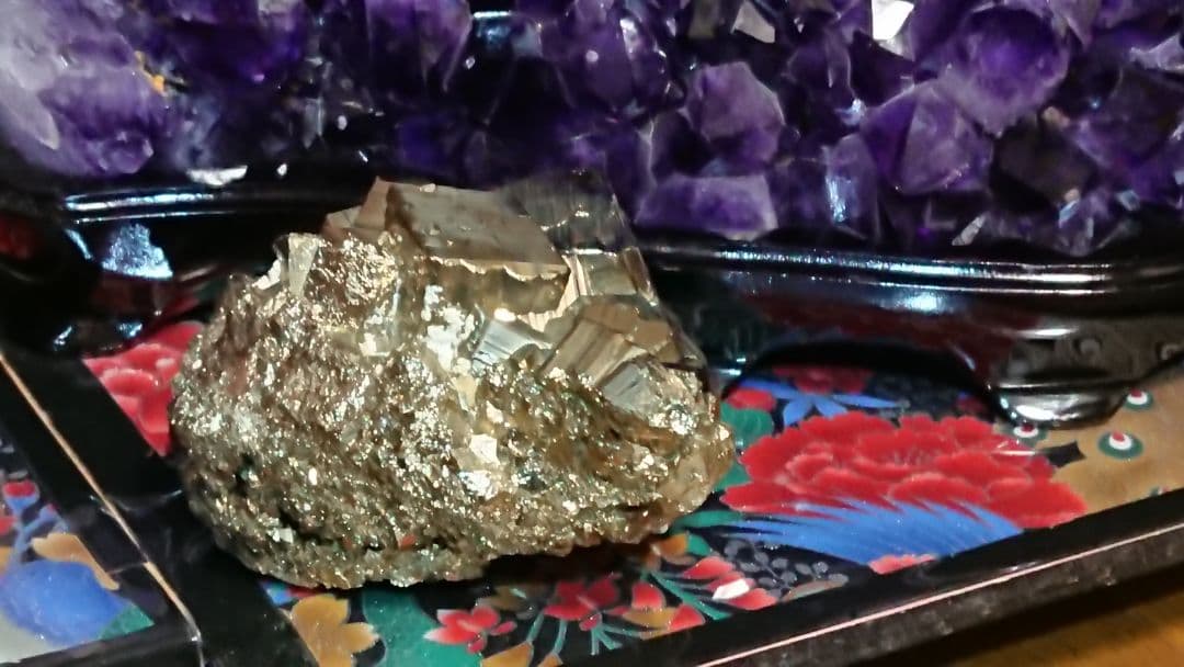 パイライト ペルー産 最高品質  強力な邪気祓い、攻撃や悪意を跳ね返す、危機回避