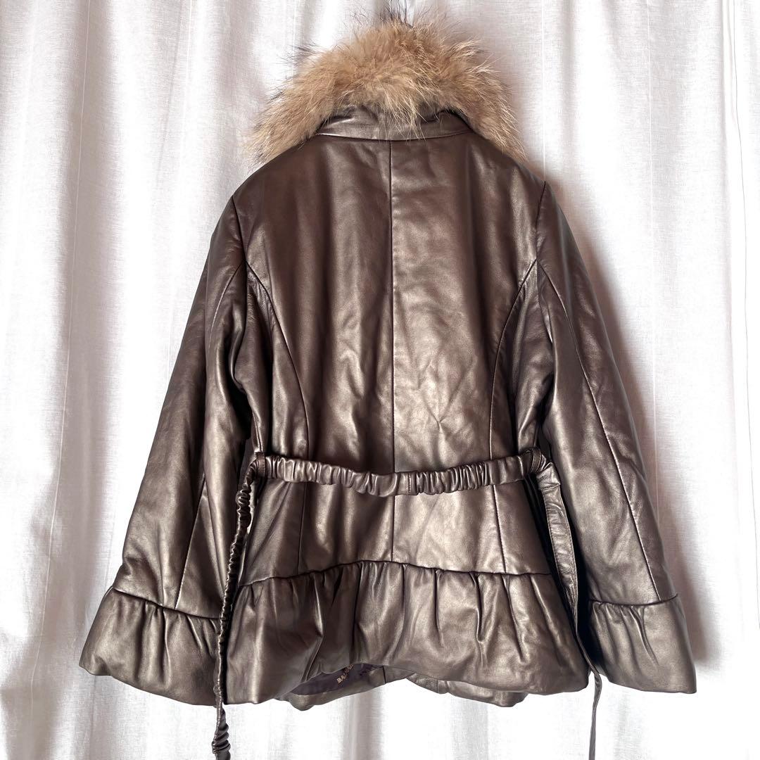 ジャケット・アウター Balmain/Leather Fur Coat
