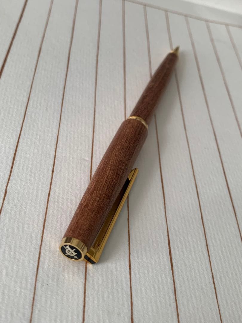 Pilot Custom 木軸& Newmanシルバー シャープペンシル セット
