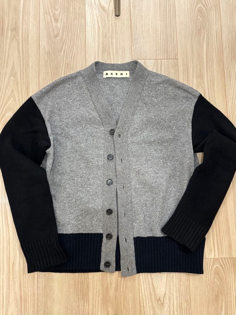MARNI カシミヤ　ウールカーディガン　ショーン