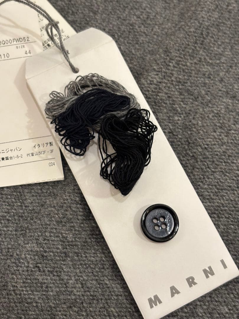 MARNI カシミヤ　ウールカーディガン　ショーン