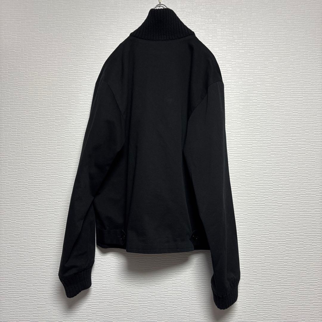 agnes b ハイネック　ブルゾン　ウール　archive opium 黒