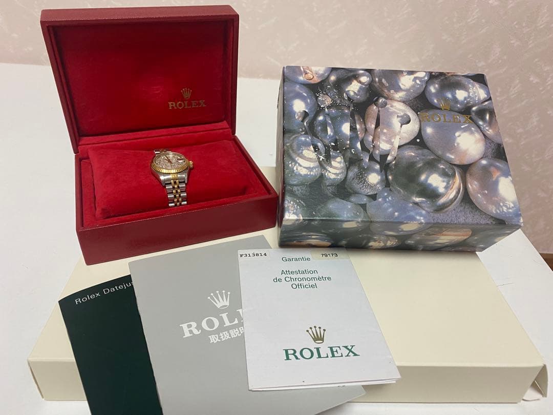 【付属品完備】ROLEX デイトジャスト コンピュータ文字盤 ダイヤ 自動巻