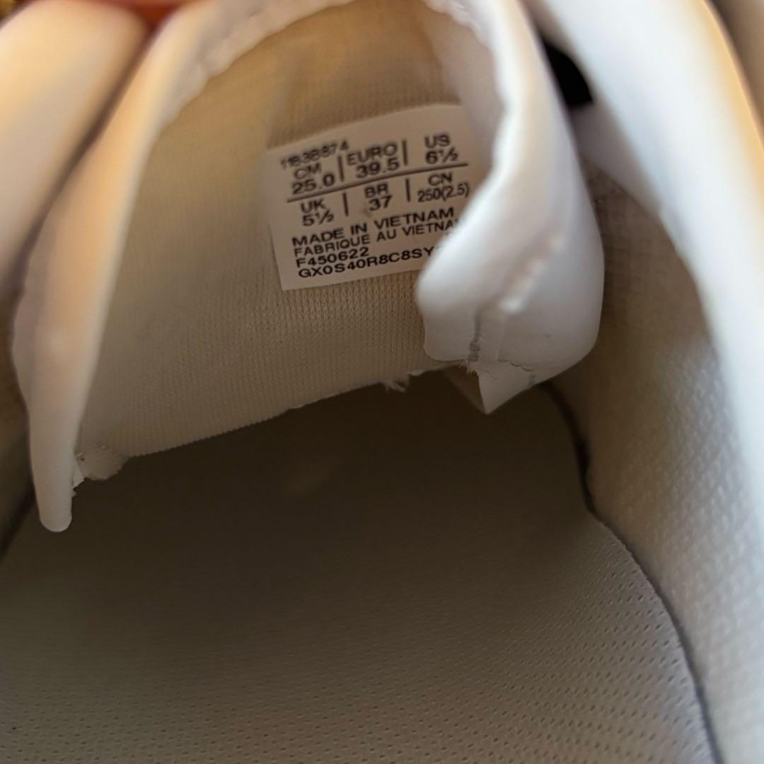 オニツカタイガー　デレシティ　25.0cm オレンジ