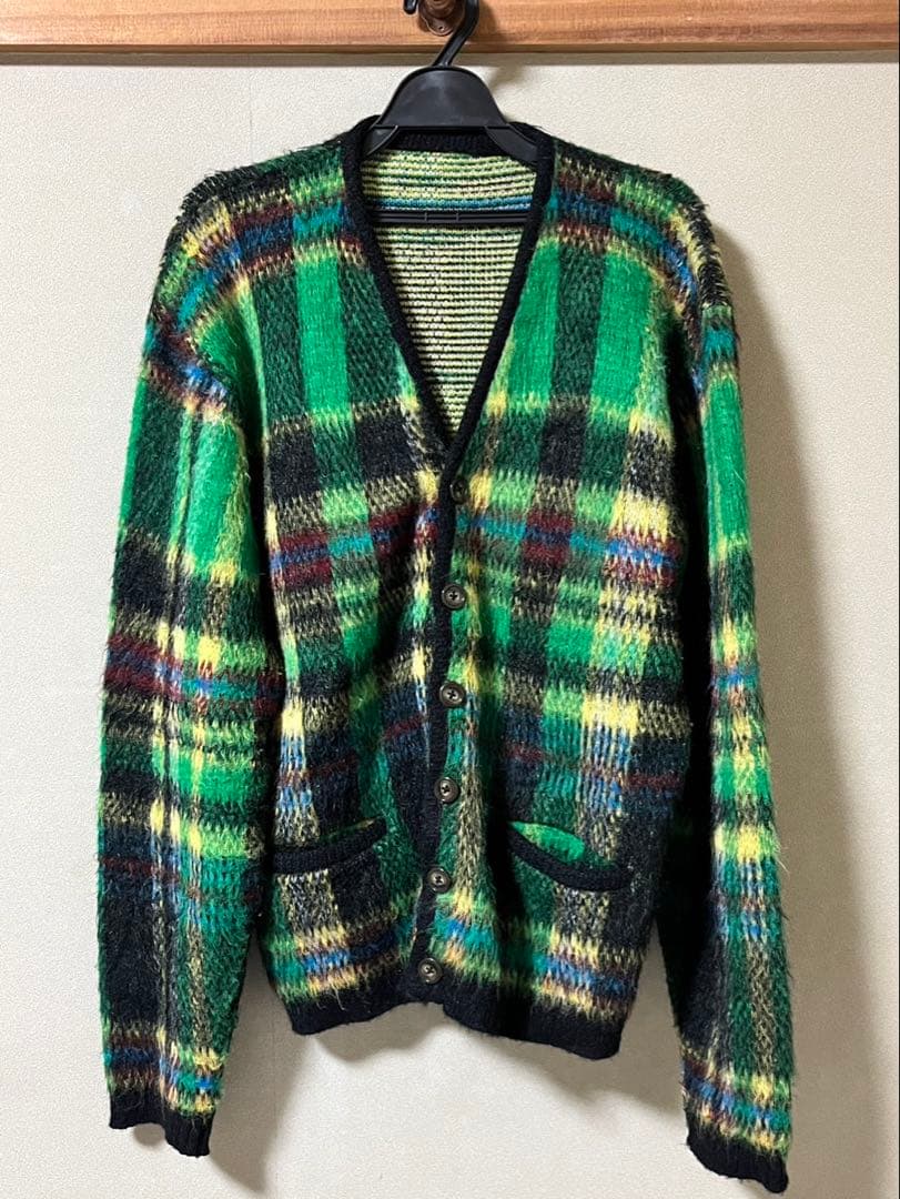 60s 70s ARROW モヘア ヴィンテージ カーディガン カートコバーン
