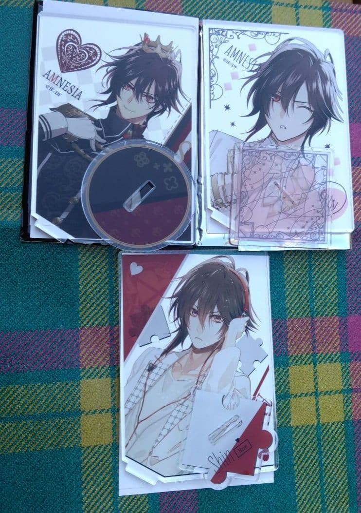 AMNESIA アムネシア バレンタイン アクスタ シン 3点セット