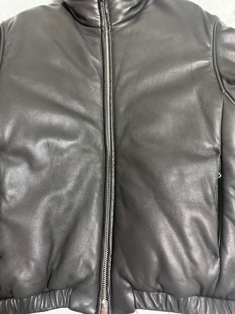 ジャケット・アウター YOKE 24aw SHEEP LEATHER PUFFER BLOUSON