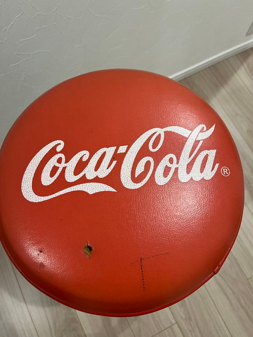 ☆レトロ　コカコーラ　ハイスツール