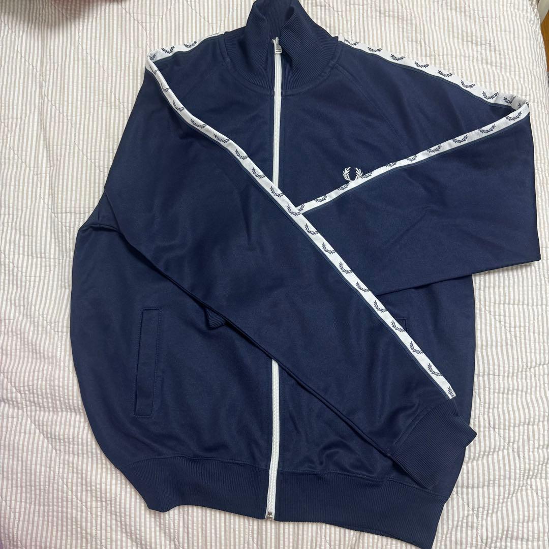 FRED PERRY ネイビー ジップアップジャージ