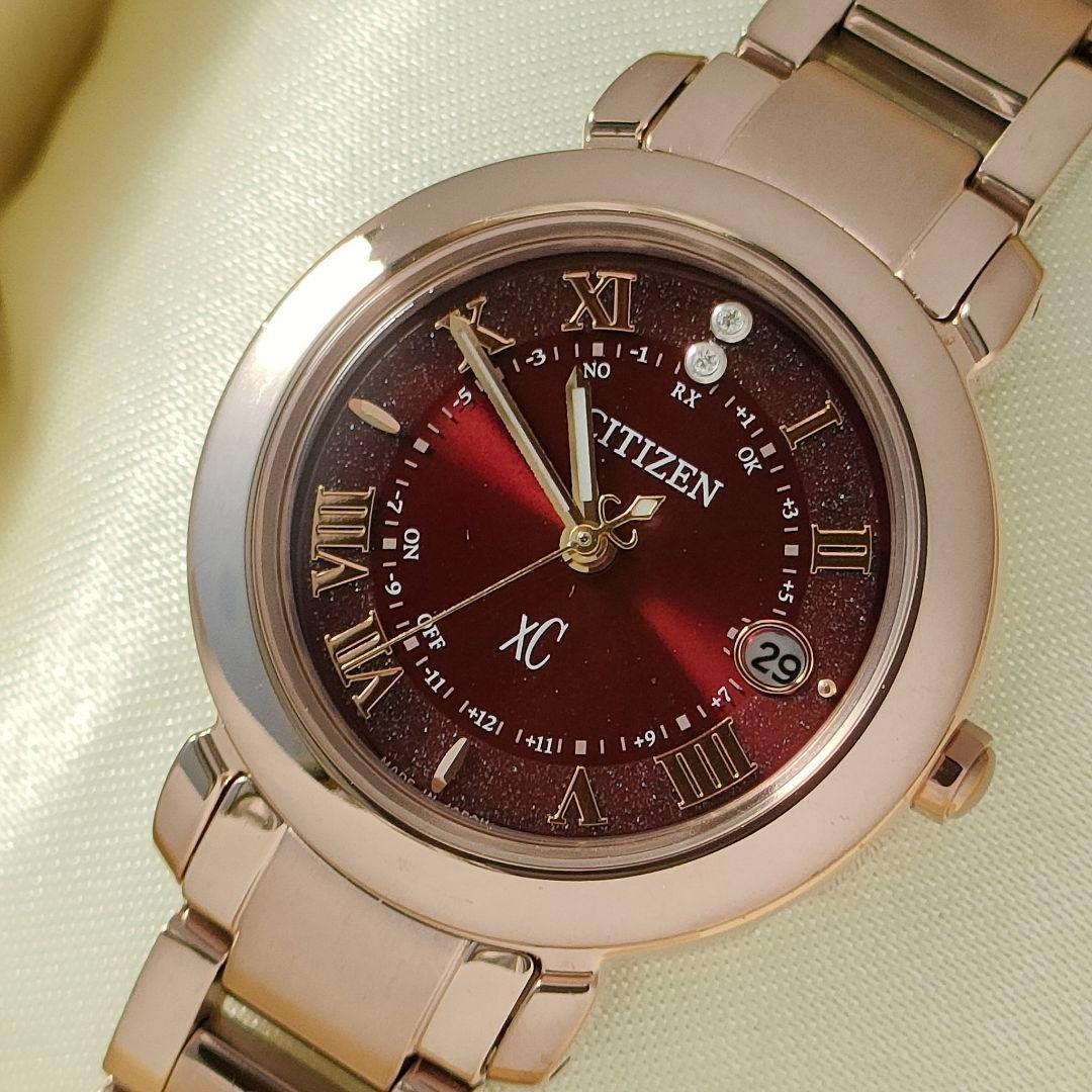 ◆稀少◆百貨店限定 CITIZEN XC/ クロスシー 電波時計( ルキア