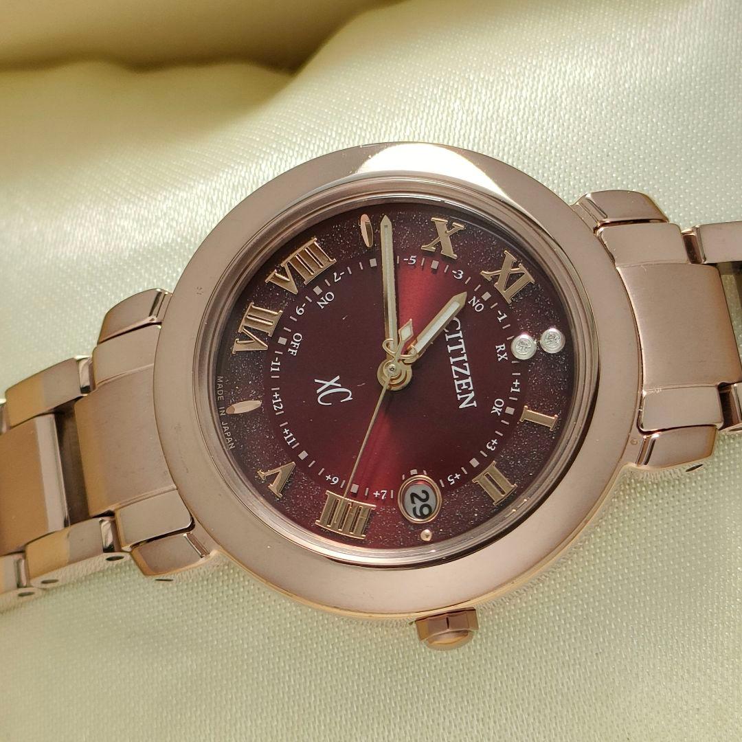 ◆稀少◆百貨店限定 CITIZEN XC/ クロスシー 電波時計( ルキア
