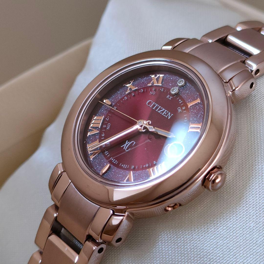 ◆稀少◆百貨店限定 CITIZEN XC/ クロスシー 電波時計( ルキア