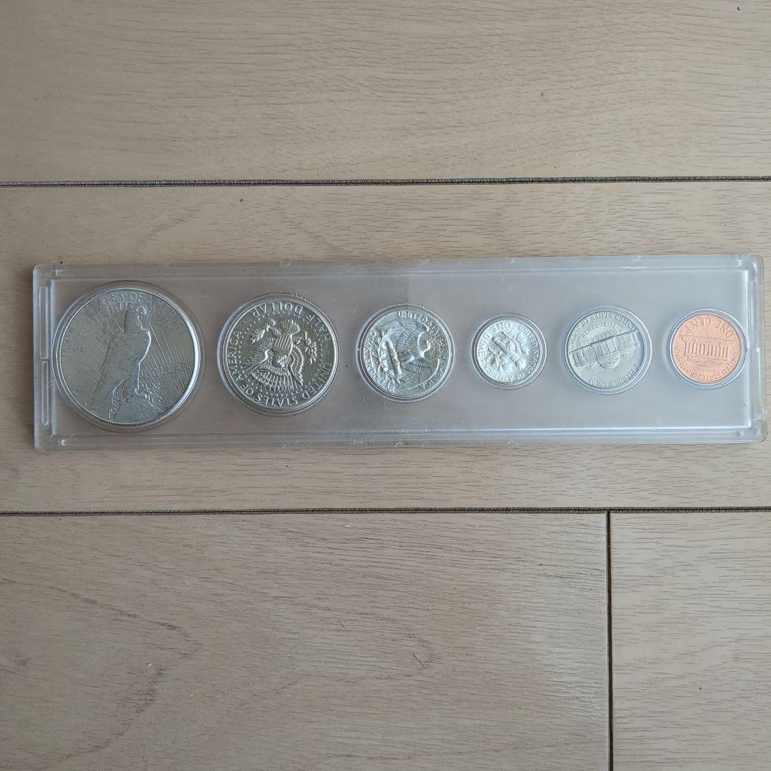 アメリカ ピースダラー 1922年他 銀貨セット