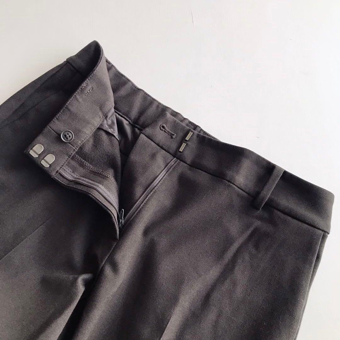 プラステ ブラッシュドバック カラーレス セットアップ ブラウン