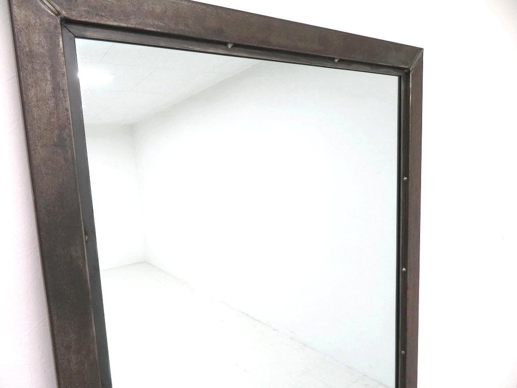 展示品　アデペシュ　ソコフ　アイアン　大型　ミラー　姿見　鏡　店舗什器