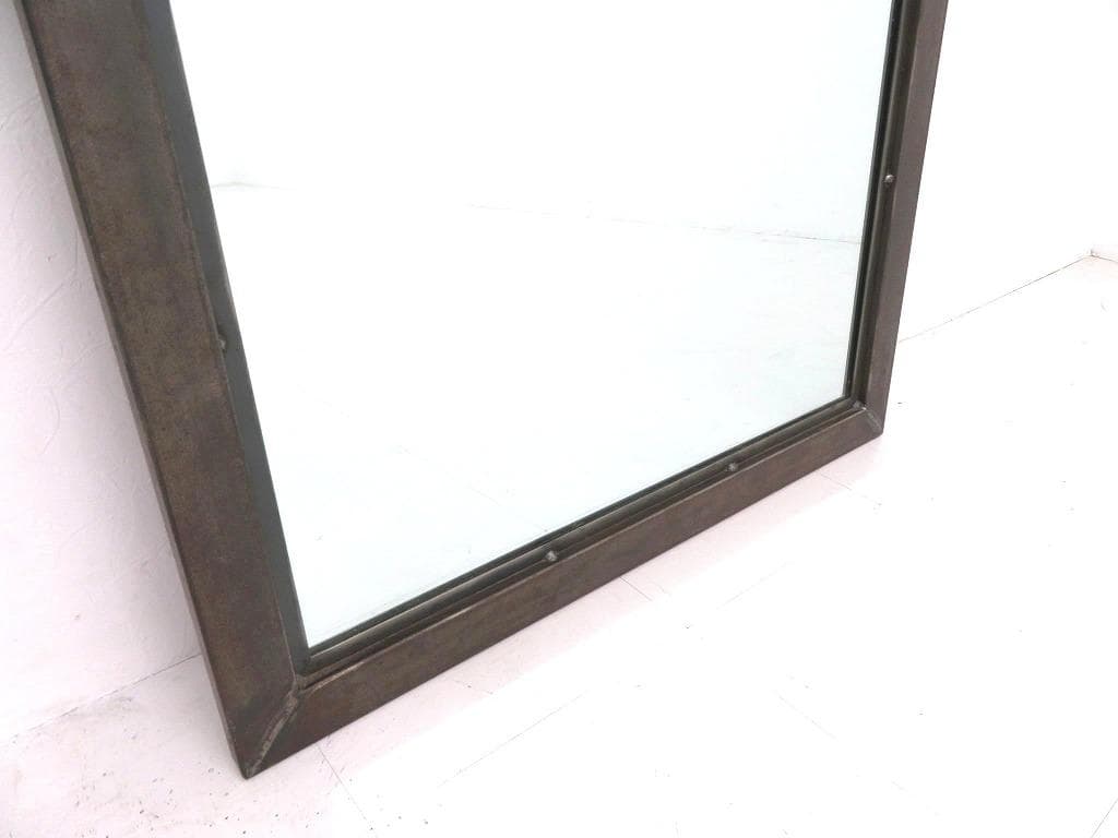 展示品　アデペシュ　ソコフ　アイアン　大型　ミラー　姿見　鏡　店舗什器