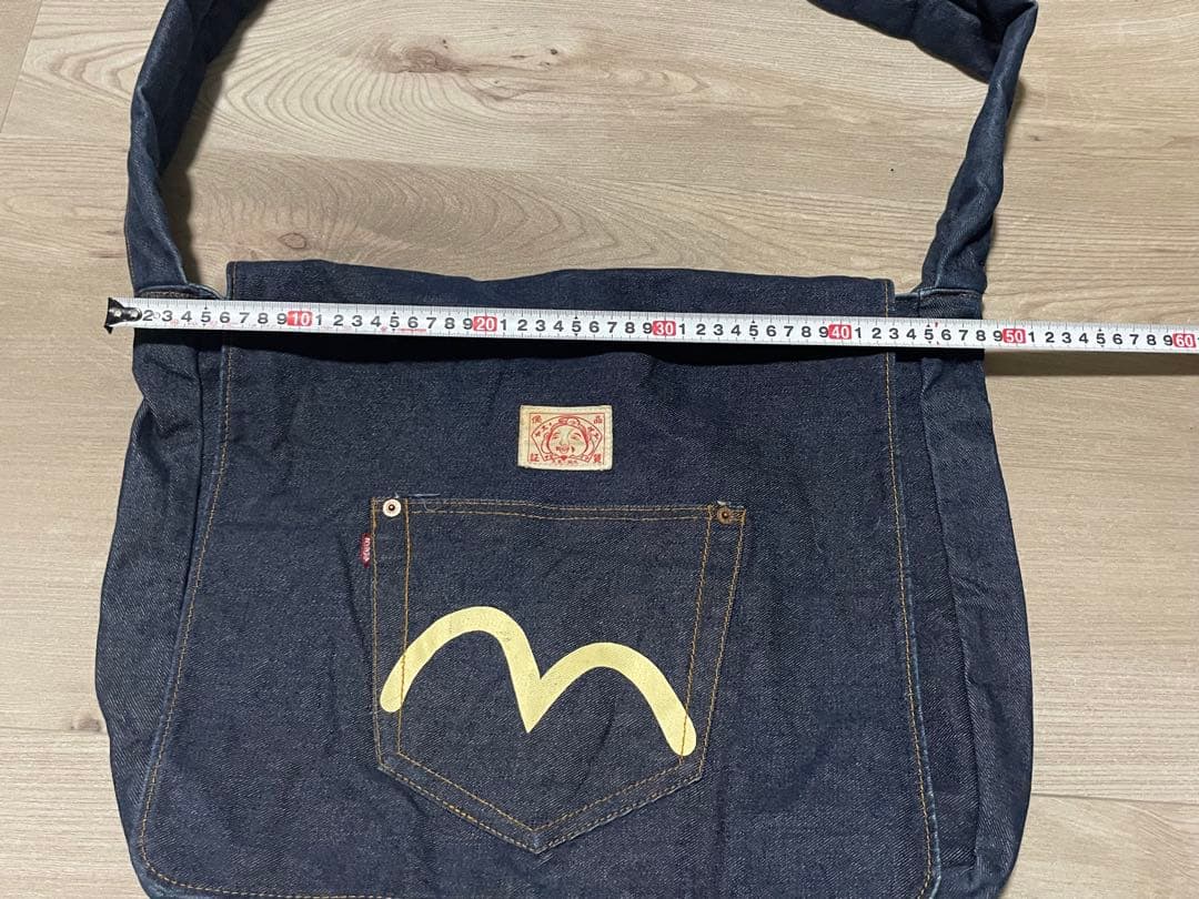 EVISU 白カモメ 肩掛け バカボンバック エヴィス エビス