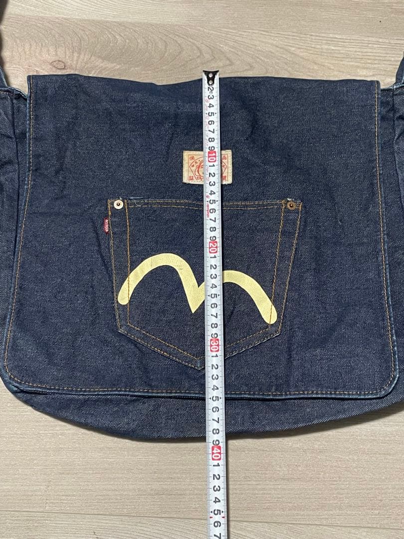 EVISU 白カモメ 肩掛け バカボンバック エヴィス エビス