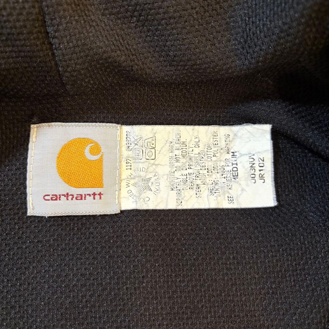 Carhartt アクティブジャケット　ネイビー　90S 星タグ　USA製