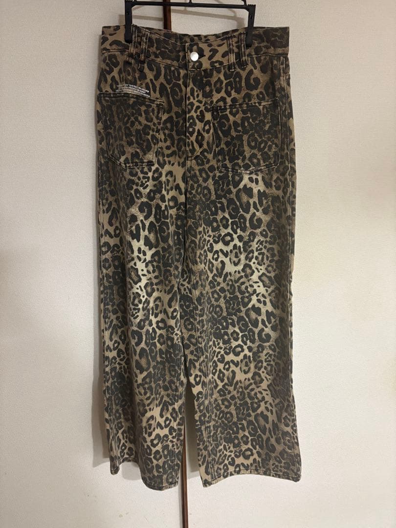 【新品】 BEEDEN レオパードデニム　S