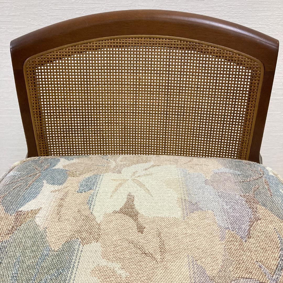 【マルニ】ドレッサーチェア　椅子　ラタン　地中海
