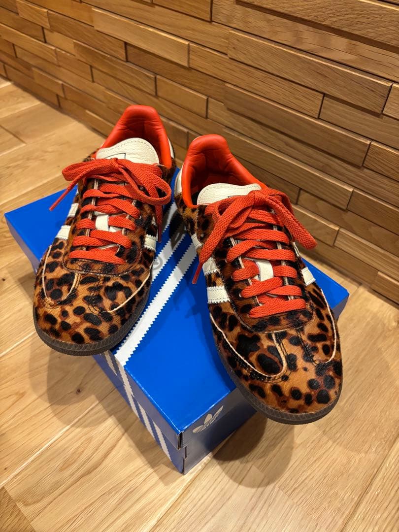 adidas SAMBA OG W レオパード柄 ヒョウ柄　23.5cm