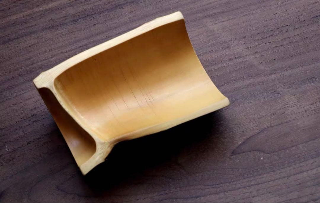 003茶器、竹、茶則、茶合、台湾茶、茶道具、煎茶、茶道、中国茶、竹工芸、日本茶