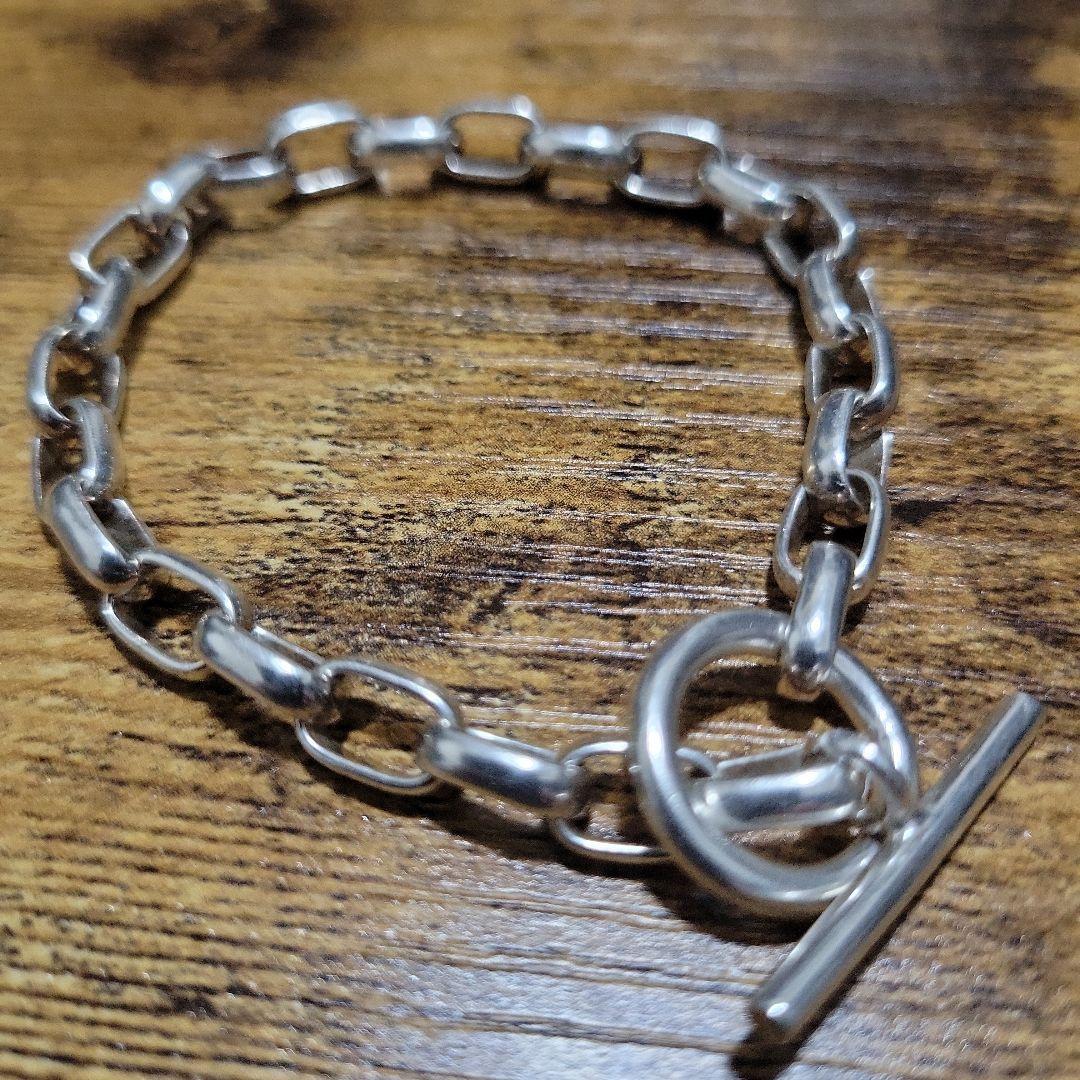 シルバーブレスレット　メキシカンジュエリー