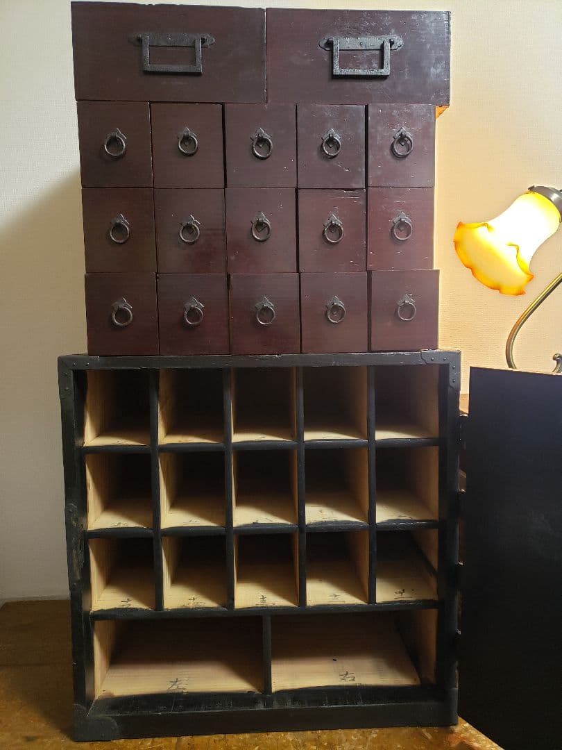 帳場箪笥　船箪笥　舟箪笥　江戸　幕末　船金庫　 時代箪笥　アンティーク　和骨董