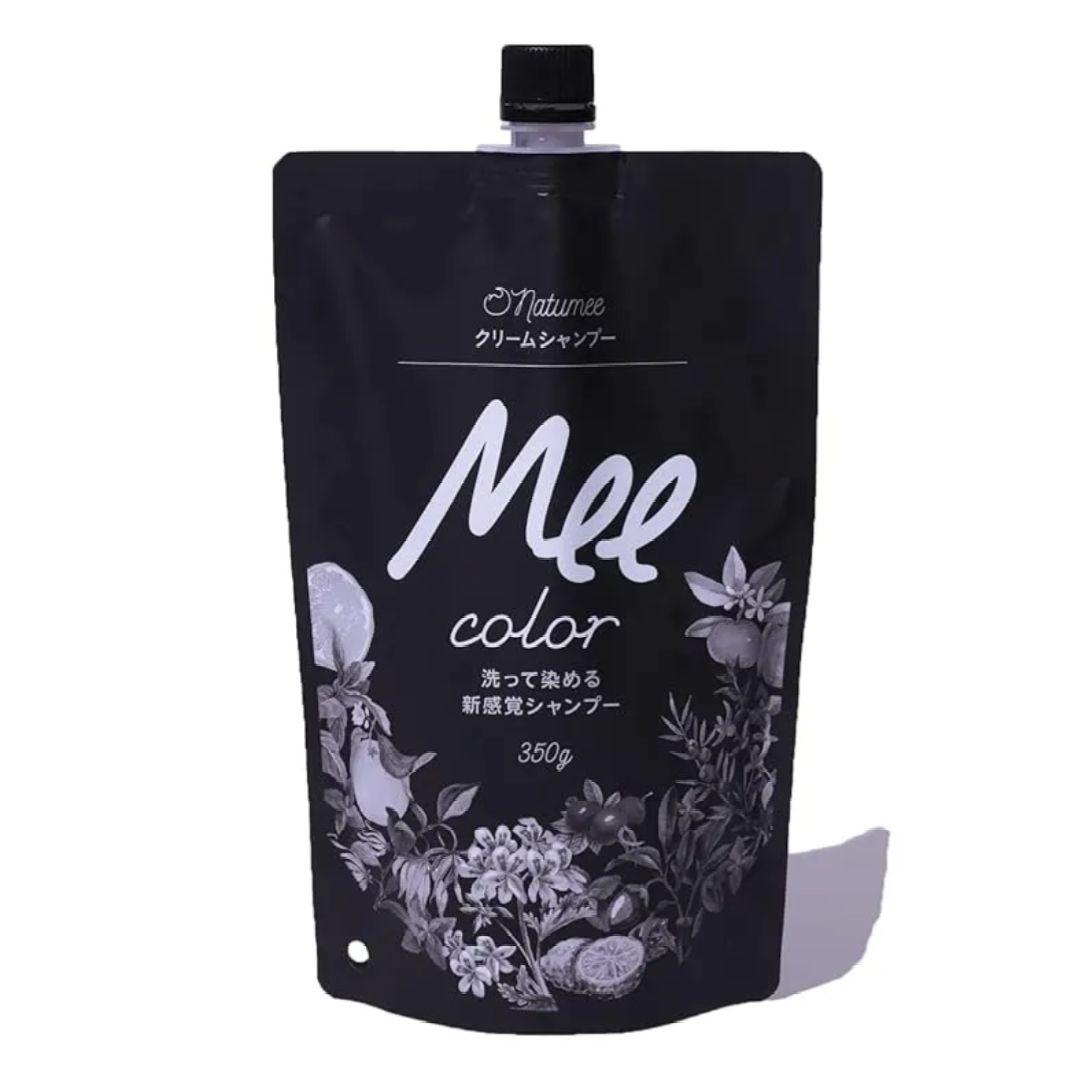 クリームシャンプー MEE color (350g) 5袋　ナチュラルブラウン