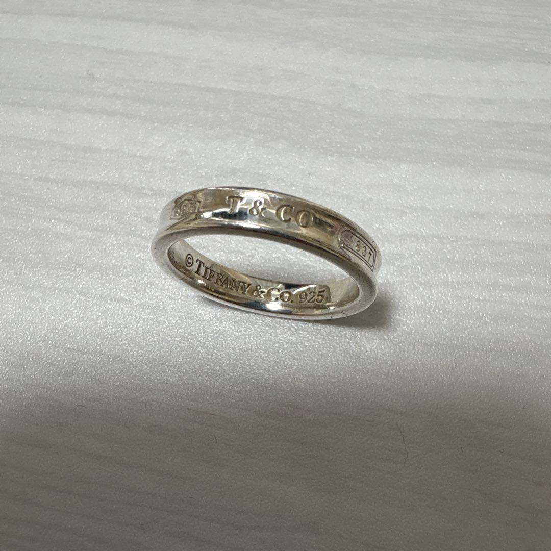 Tiffany&Co. アクセサリー ナロー シルバー リング 指輪18号
