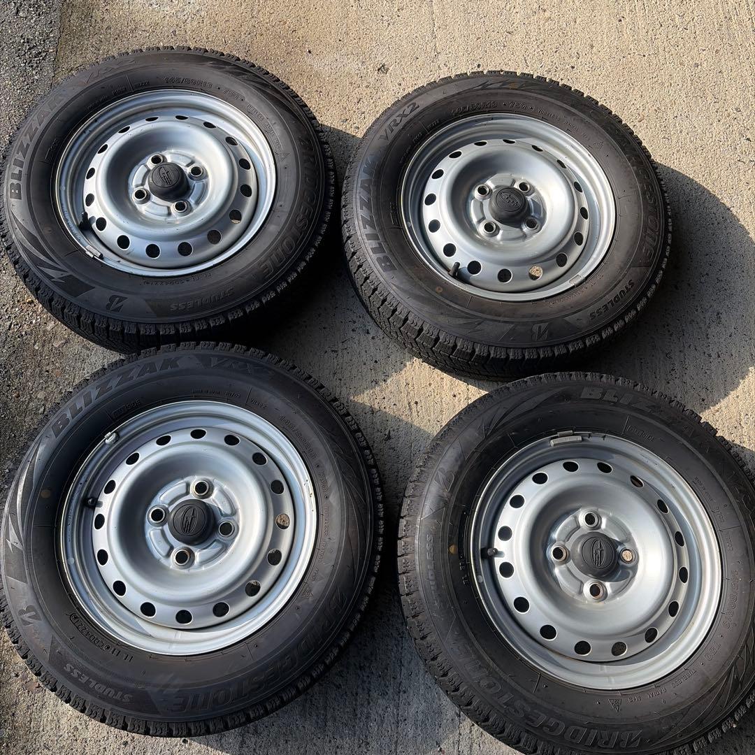 21年145/80R13ブリヂストンブリザックスタッドレスタイヤ 【1245R】