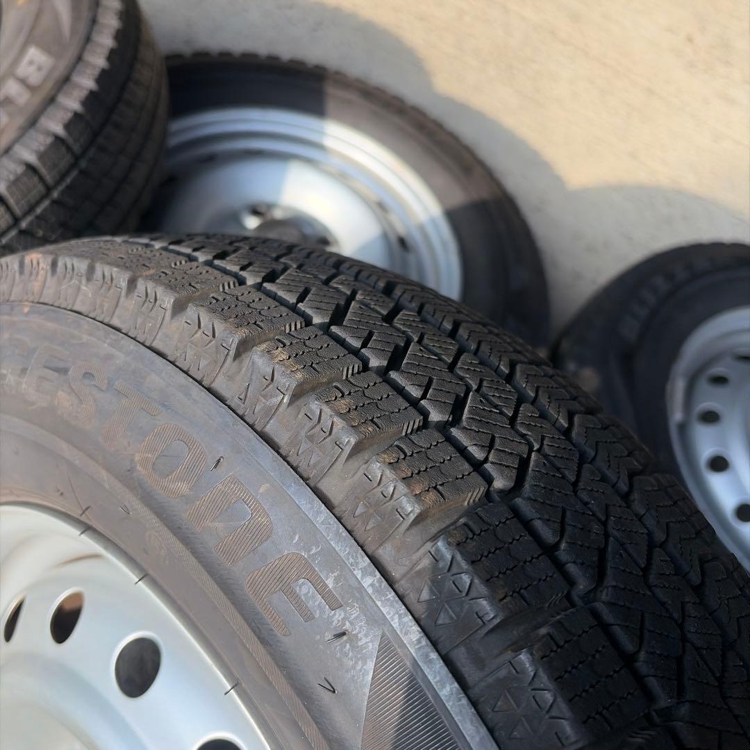 21年145/80R13ブリヂストンブリザックスタッドレスタイヤ 【1245R】