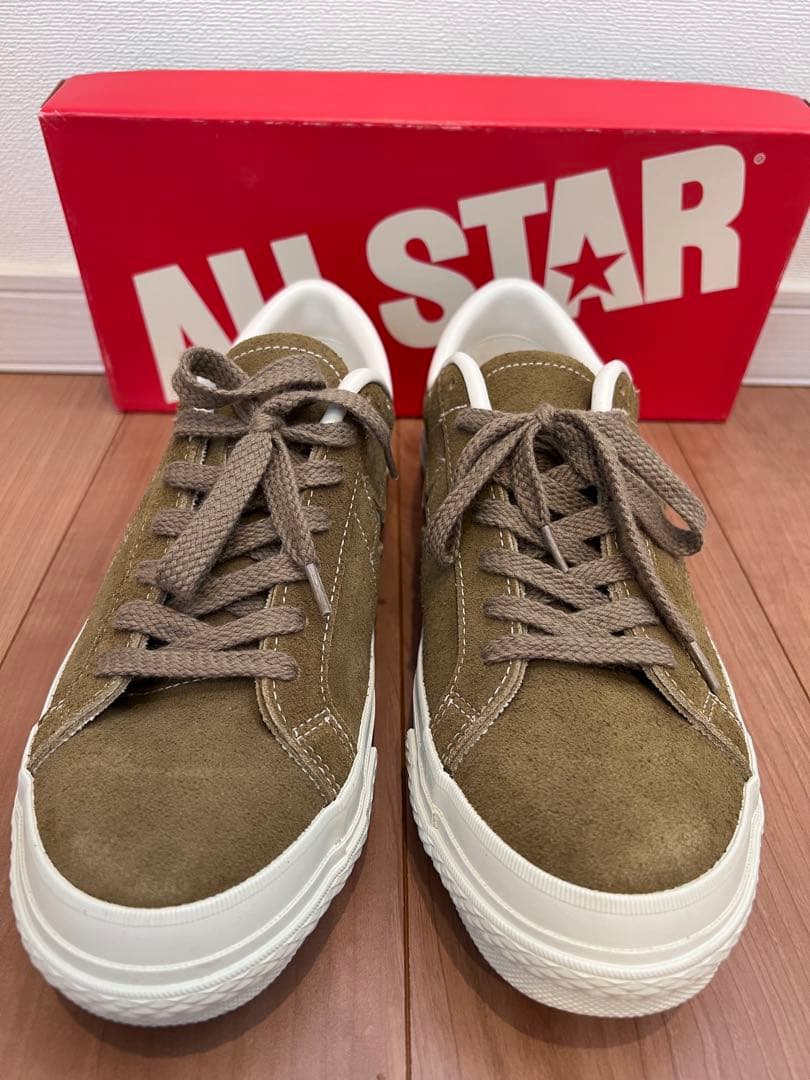 ALL STAR オリーブ スエード スニーカー　28cm