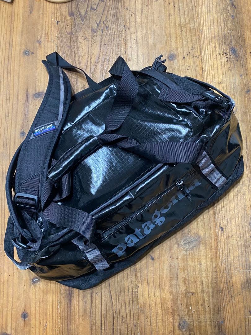 パタゴニア　ブラックホール　ダッフルバッグ　45L 2way ブラック