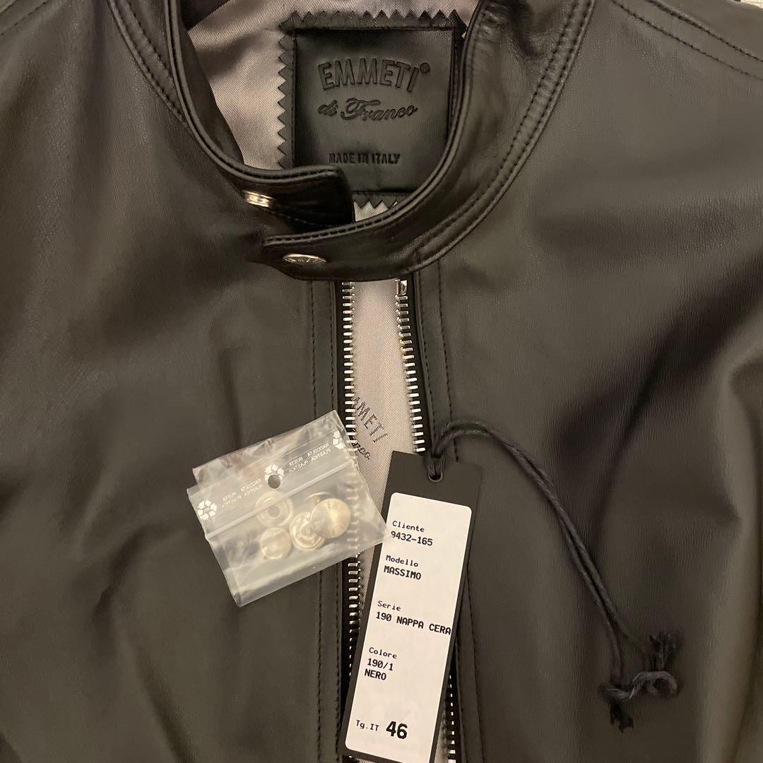 エンメティ シングルライダース ラムレザー マッシモ MASSIMO 46