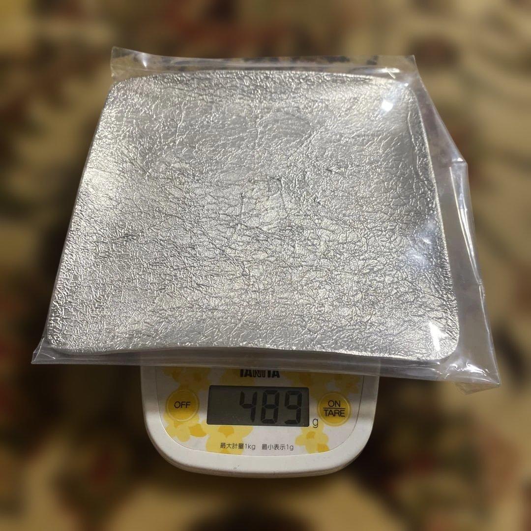 四方皿　純錫100% 金森紹栄氏作