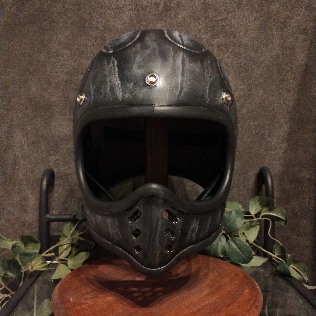 サイズ変更無料　オーシャンビートル　MTX ペイント　ヘルメット　スキャロップ