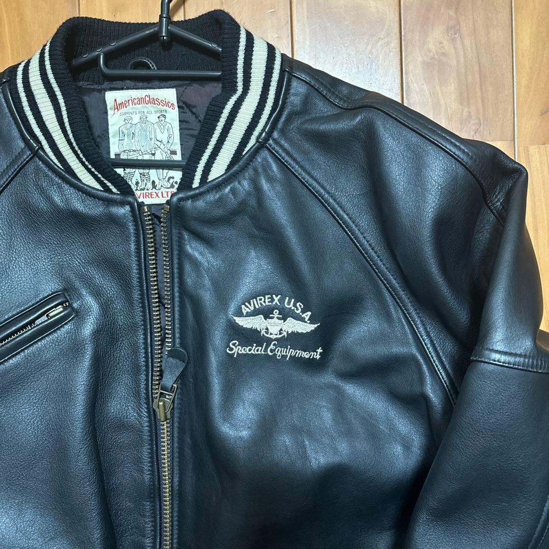 avirex レザージャケット