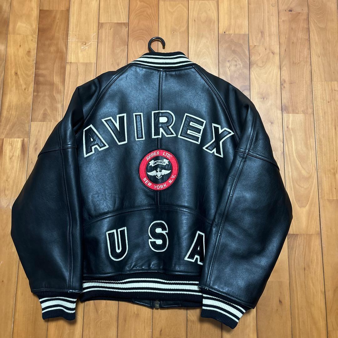 avirex レザージャケット