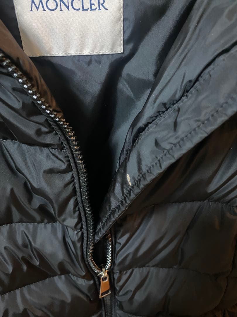 モンクレールMONCLER AVOCETTE アヴォチェット ウエストリボン黒0