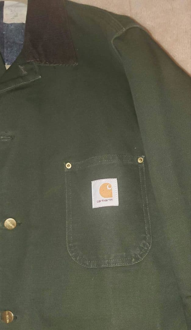 USA製 星タグ カーハート ミシガンチョアコート　40size