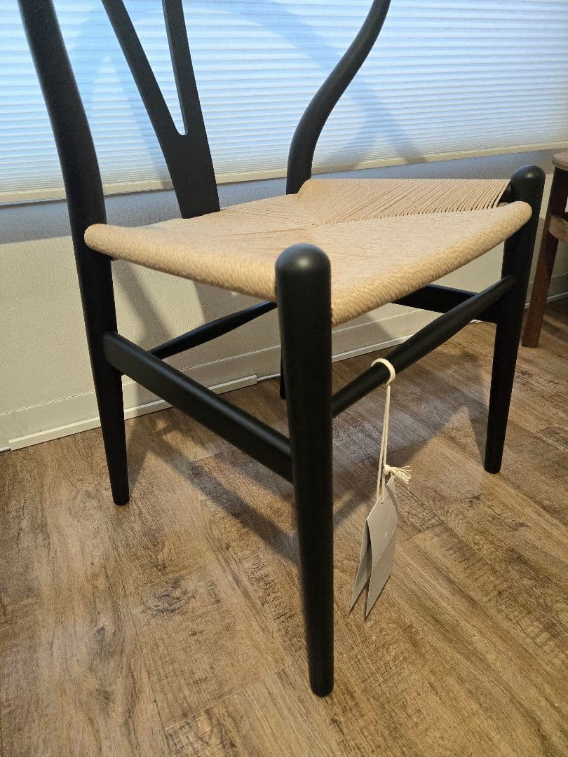 【美品】Yチェア CH24 カールハンセン ビーチ材ブラック 北欧家具