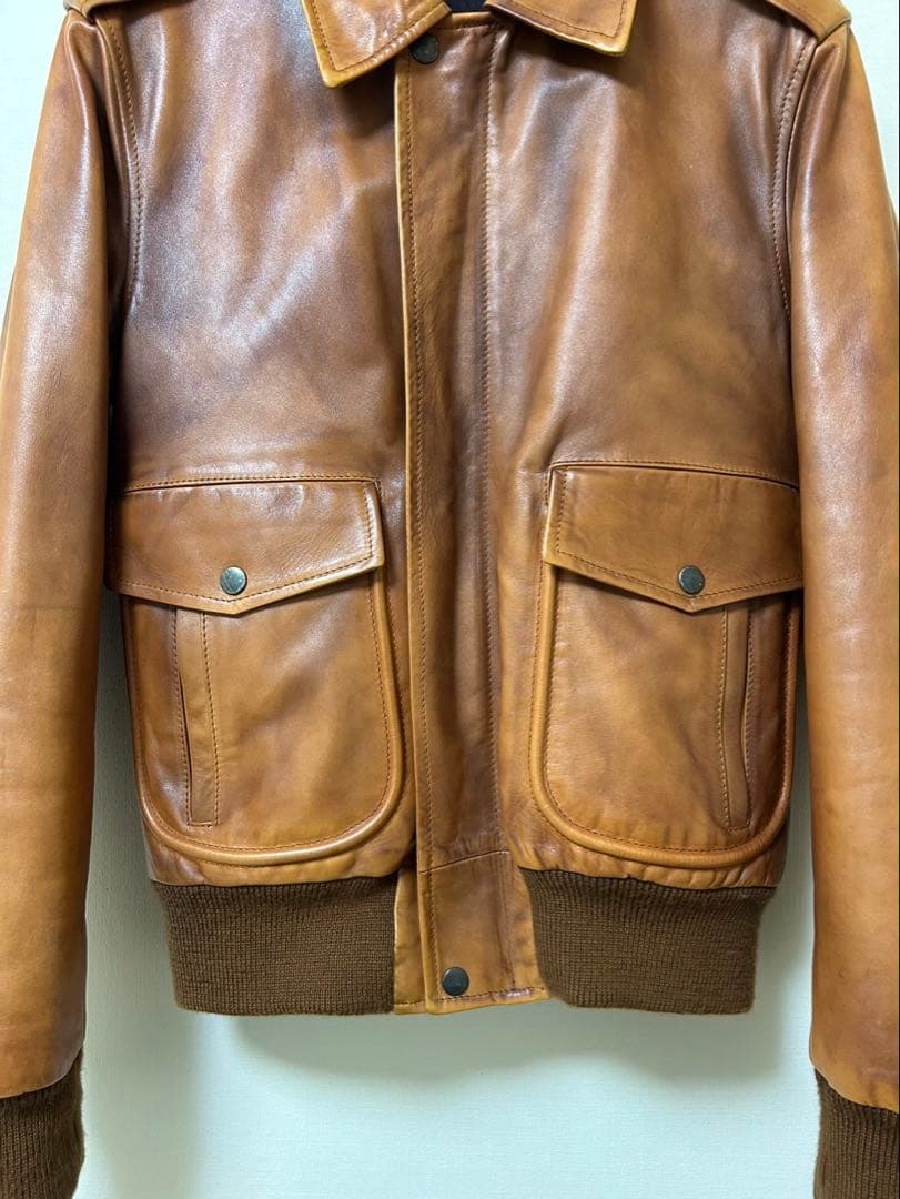 martin margiela 10 a-2レザーフライトジャケット 06aw