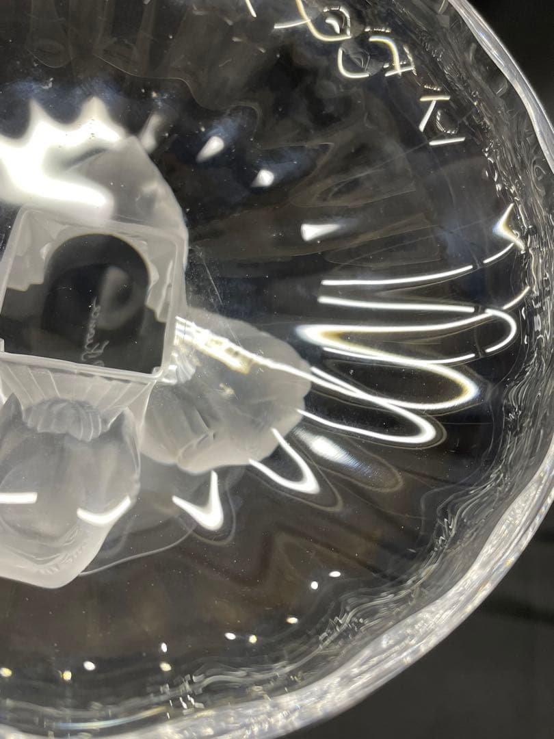 【USED】LALIQUE ラリック　コンポート　コンポート皿　France