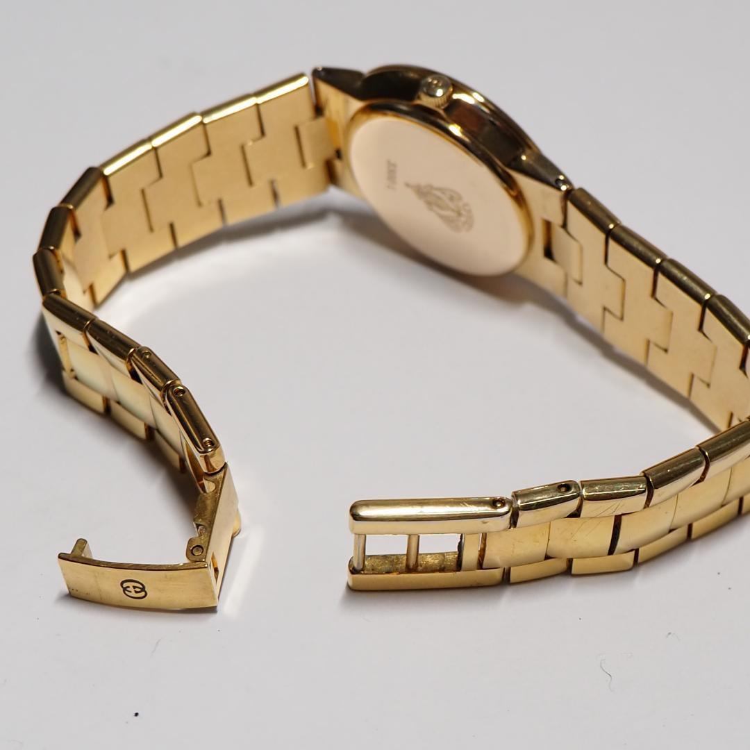 美品 グッチ GUCCI 3300L ローマン ロゴ文字盤 腕時計 箱 H238