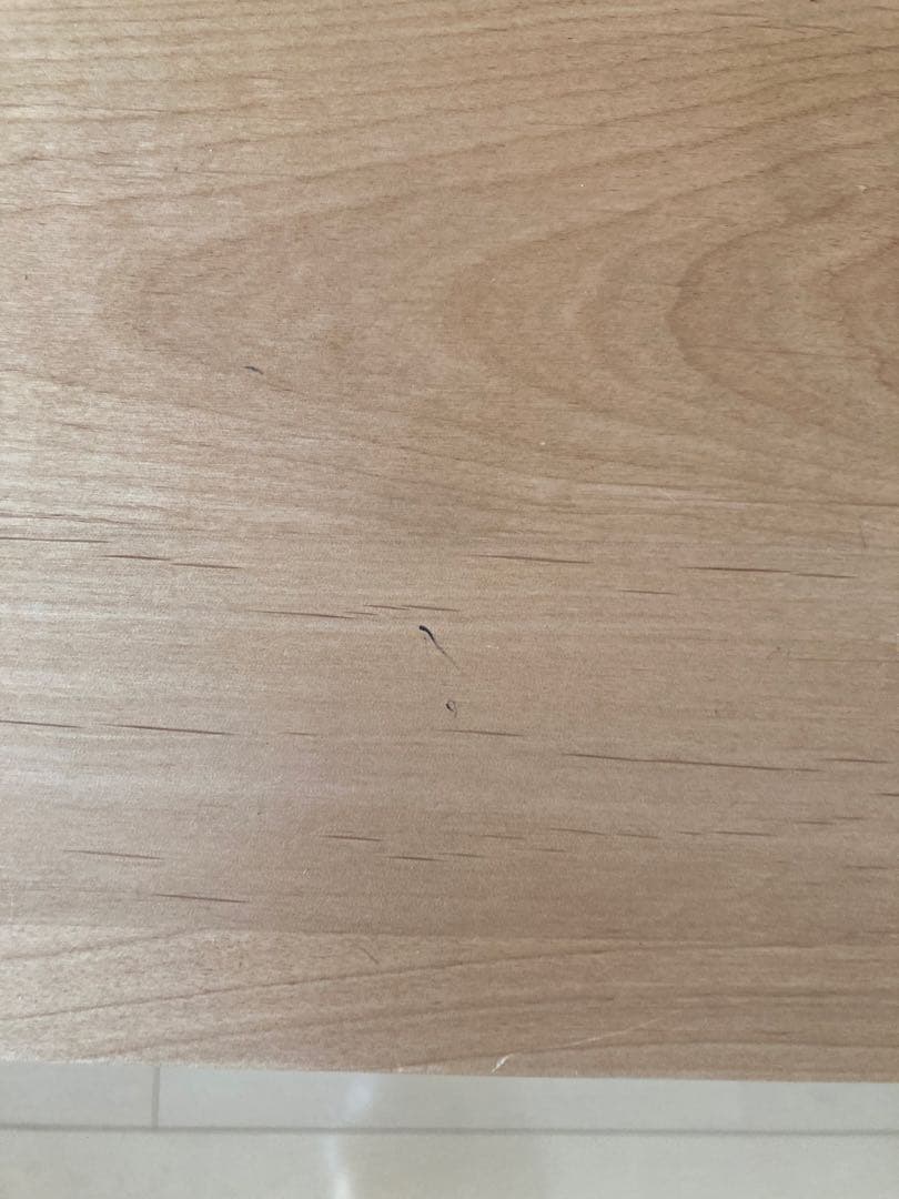 引き取り限定　木製シンプルデスク 引き出し付き