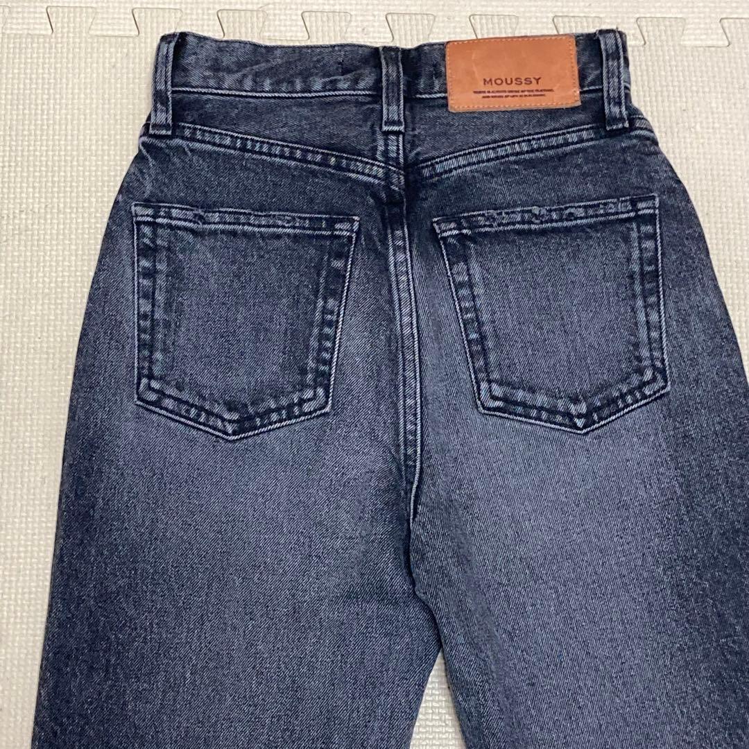 MOUSSY MVS BLACK FLARE ブラック　フレア　22