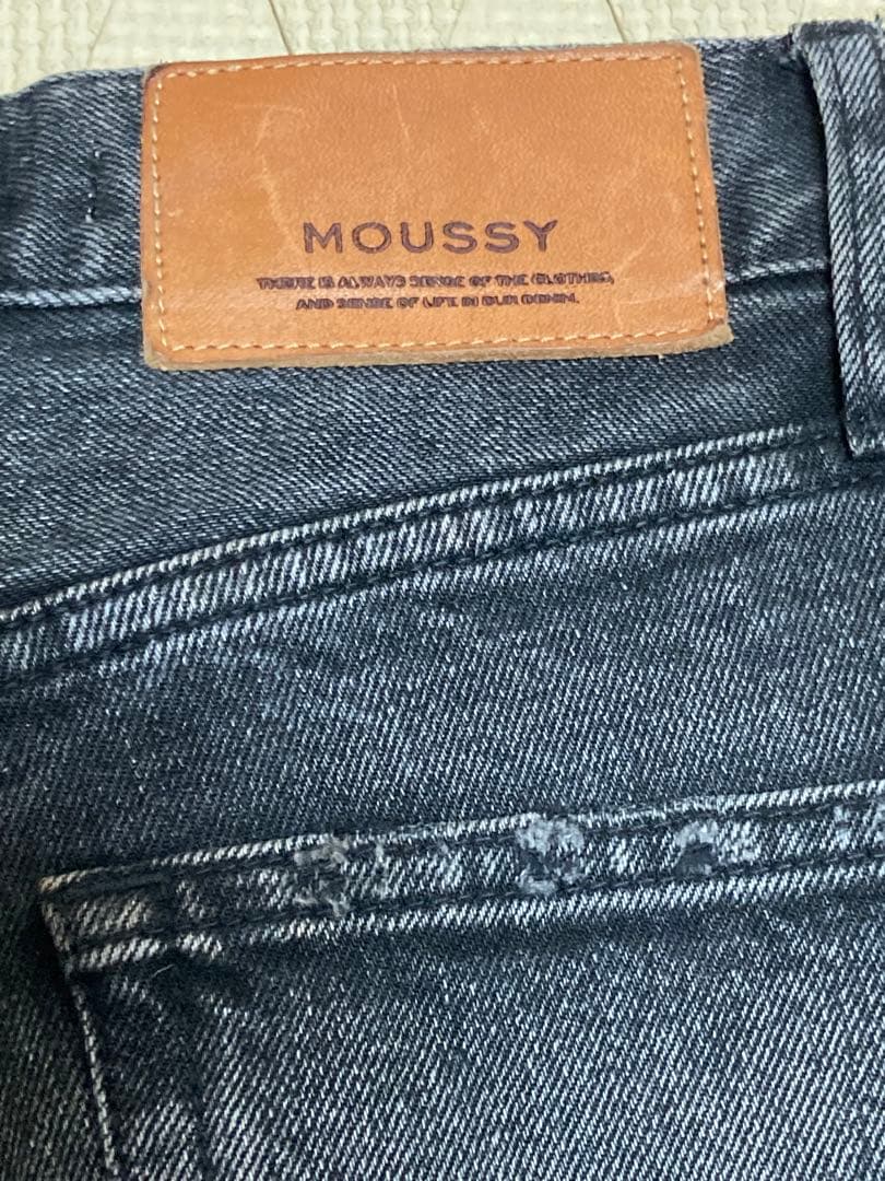 MOUSSY MVS BLACK FLARE ブラック　フレア　22