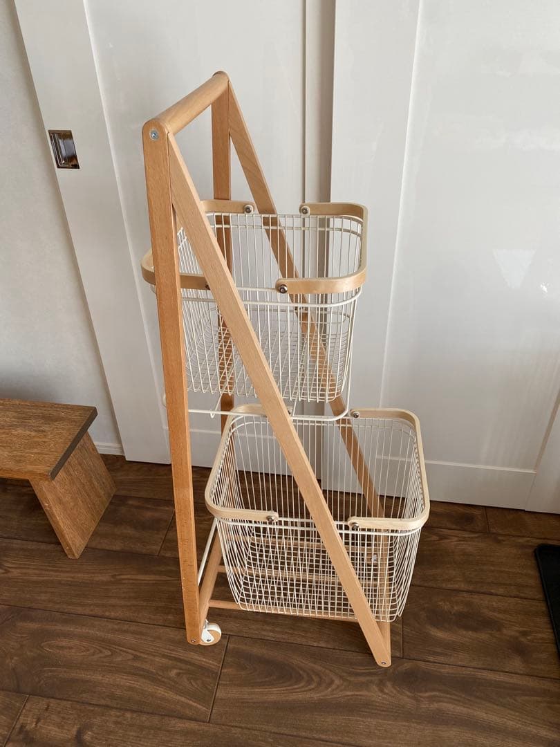 Hinata Life キャリーバスケットワゴンL